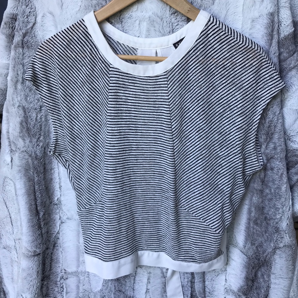 !!SOLD!! Express Striped Tee - LIKE NEW/ONLY WORN ONCE